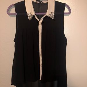 Sheer Black Blouse